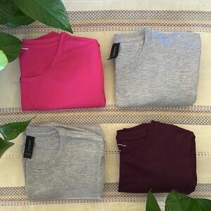 ✨ BUNDLE ✨ 4 Scoop Neck Short Sleeve T-Shirts